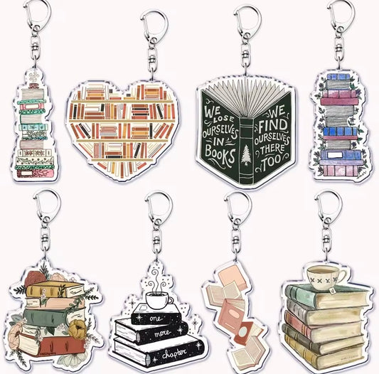 Book Keychains